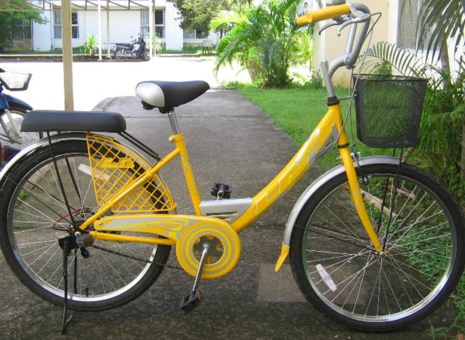 จักรยานLAสีเหลือง