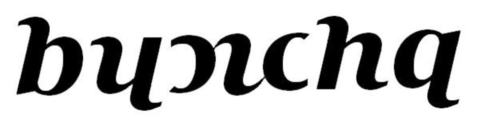 ambigram - Buncha