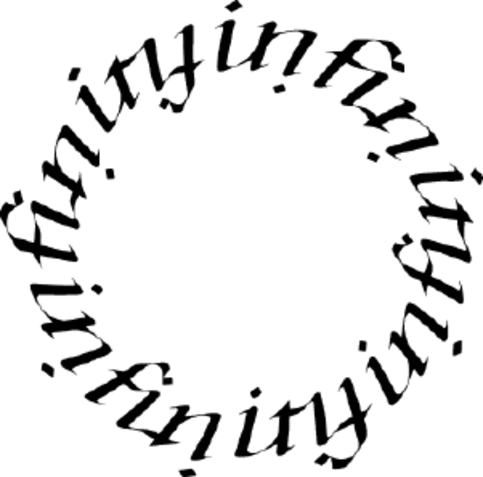 ambigram - Infinite Circle