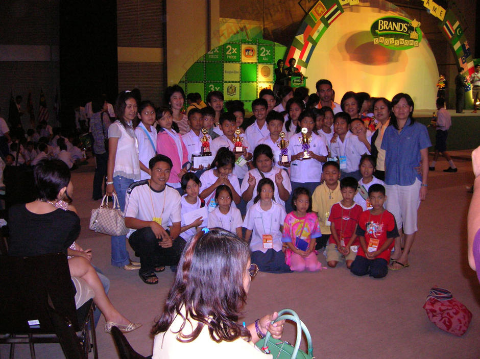 school staff and student