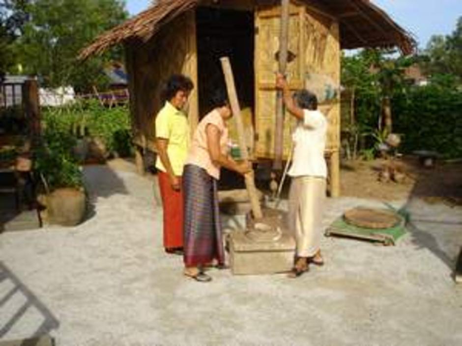 ตำข้าว