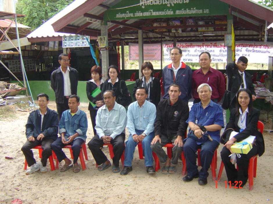 ทีมงาน มมส และ หมู่บ้านคำปลาหลาย