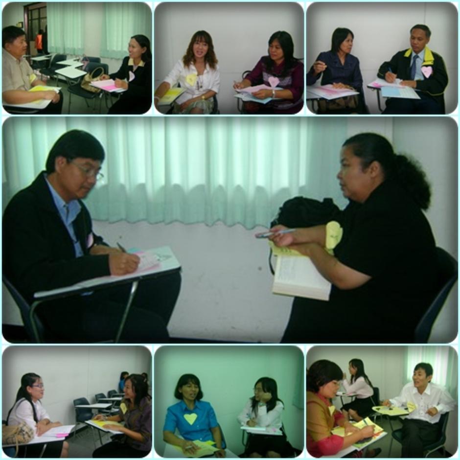 บรรยากาศของการ ลปรร. คู่บัดดี้ ชุด ๑