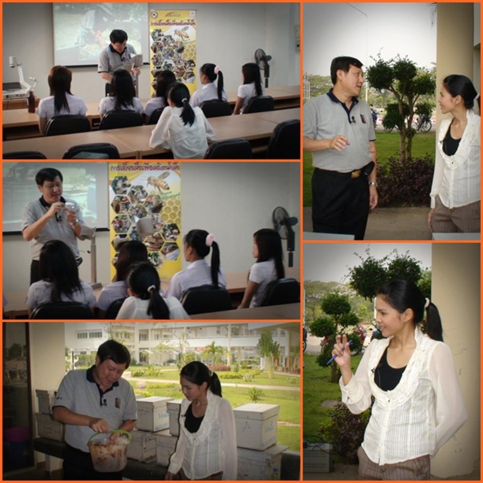 ภาพบรรยากาศการถ่ายทำรายการสารคดี