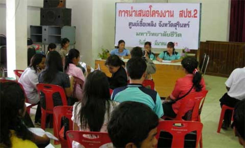 การนำเสนอโครงงาน ศรร.เชื้อเพลิง อ.ปราสาท จ.สุรินทร์