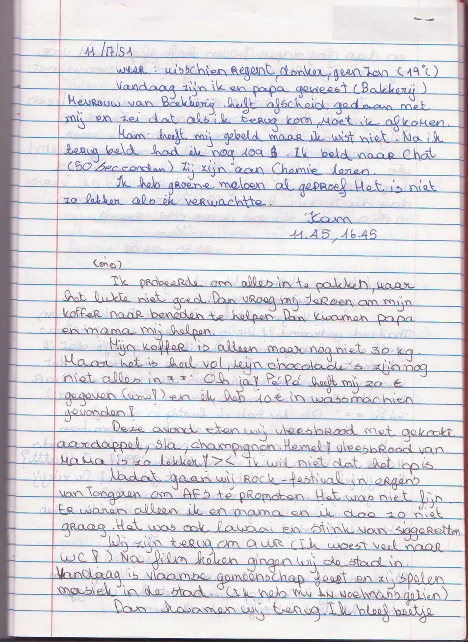 diary